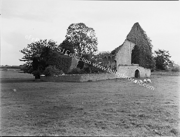 THE ABBEY FROM N.W. LANCETS